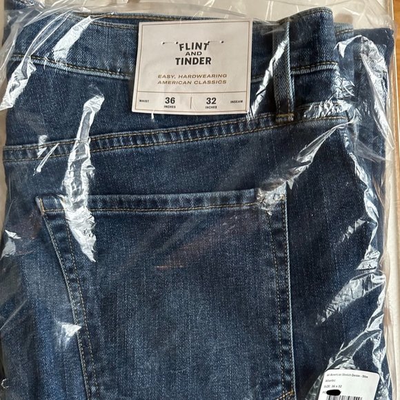 Flint and Tinder Other - Flint and Tinder All American Stretch Denim Slim Jeans (NWT), 36x32